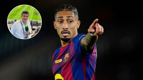 Montaje Alfredo Mart&iacute;nez y Raphinha 