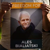 El premio Nobel de la Paz, Ales Bialiatski El premio Nobel de la Paz, Ales Bialiatski