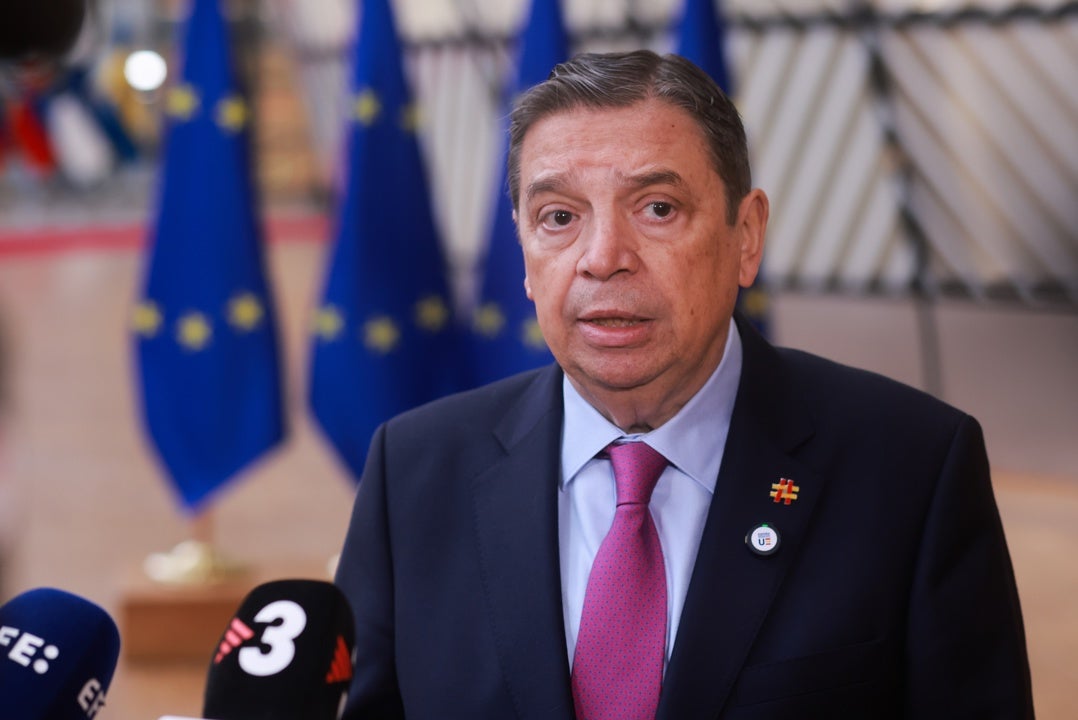 El ministro de Agricultura, Luis Planas El ministro de Agricultura, Luis Planas