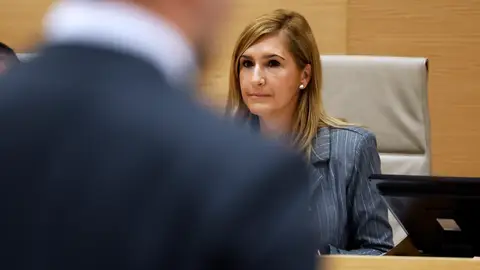 La exconsellera valenciana de Justicia e Interior Salomé Pradas este lunes en la comisión de investigación de la crisis derivada de la dana del 29 de octubre de 2024 en el Congreso en Madrid. La exconsellera valenciana de Justicia e Interior Salomé Pradas este lunes en la comisión de investigación de la crisis derivada de la dana del 29 de octubre de 2024 en el Congreso en Madrid.