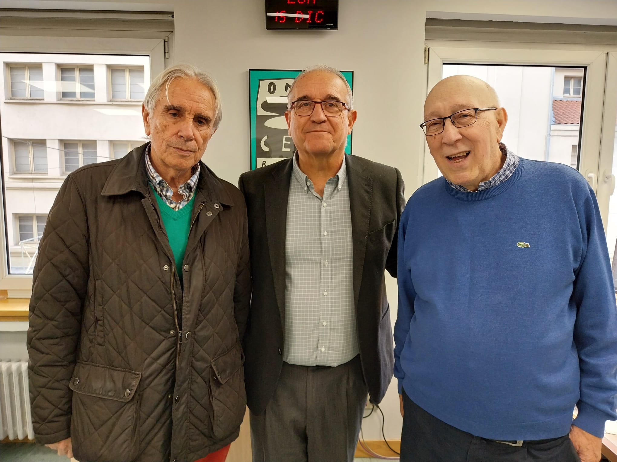 Miguel Ezcurdia, Enrique Maya y Faíco Miguel Ezcurdia, Enrique Maya y Faíco