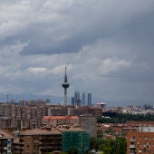 Foto de archivo de vistas de la ciudad desde el Parque de las Siete Tetas