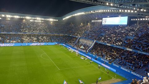 Riazor, en la previa del partido ante la Real Sociedad B Riazor, en la previa del partido ante la Real Sociedad B