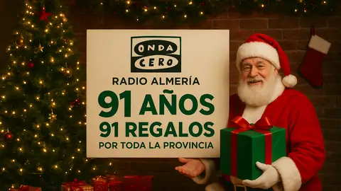 Onda Cero Radio Almería celebra 91 años repartiendo 91 regalos por toda la provincia Onda Cero Radio Almería celebra 91 años repartiendo 91 regalos por toda la provincia