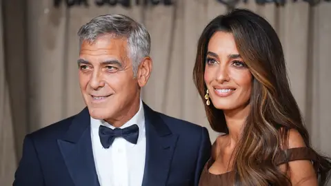 George Clooney y su mujer, Amal Clooney. George Clooney y su mujer, Amal Clooney.