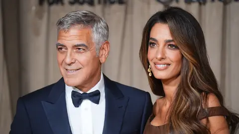 George Clooney y su mujer, Amal Clooney, en una imagen de archivo George Clooney y su mujer, Amal Clooney.