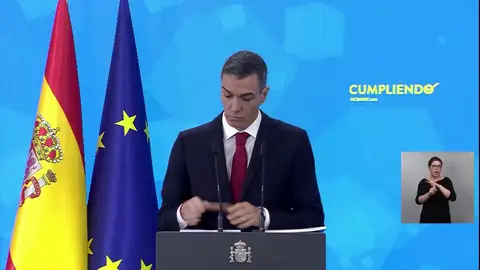 Pedro Sánchez presume de contundencia contra el acoso sexual: "El compromiso con el feminismo es absoluto" Pedro Sánchez presume de contundencia contra el acoso sexual: "El compromiso con el feminismo es absoluto"