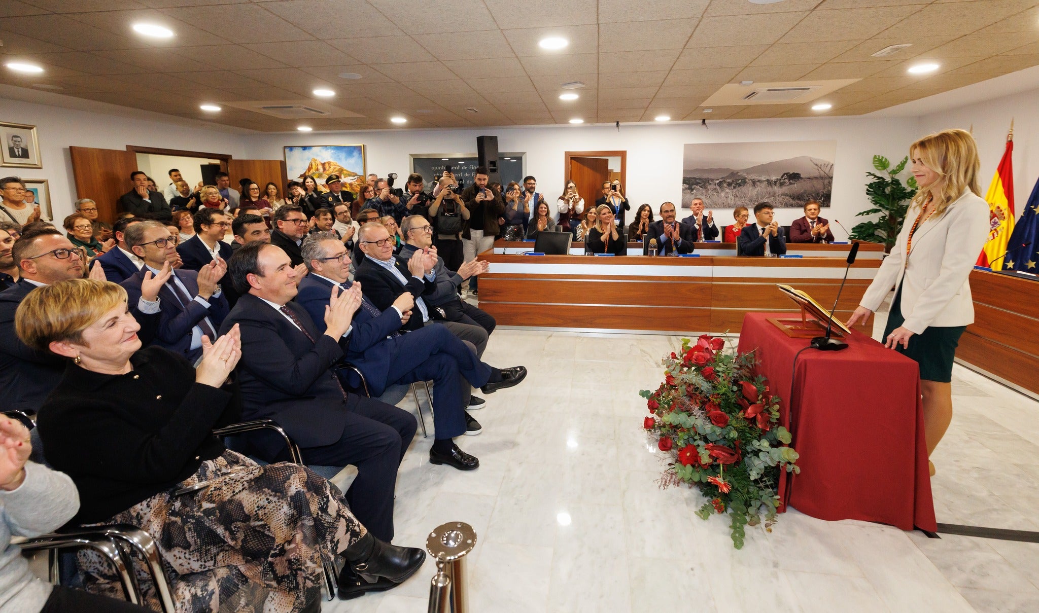 Nati Algado investida Alcaldesa de Finestrat Nati Algado investida Alcaldesa de Finestrat