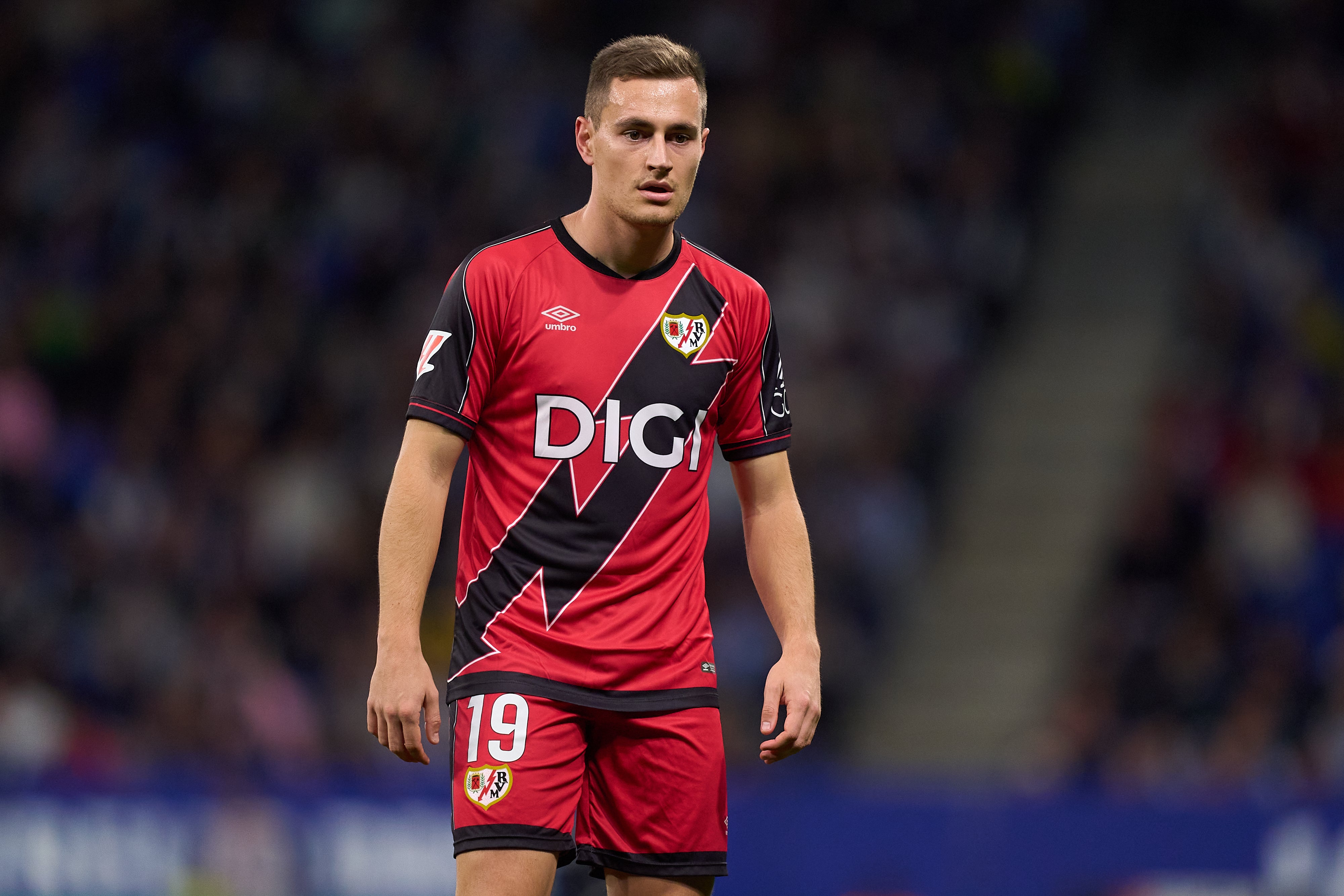 Preocupación en el Rayo por la lesión de De Frutos Preocupación en el Rayo por la lesión de De Frutos