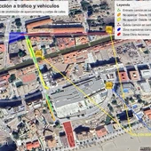 Las obras del ascensor que conectará la playa Centro de Villajoyosa con la zona de Barberes Sur provocarán nuevas restricciones de tráfico Las obras del ascensor que conectará la playa Centro de Villajoyosa con la zona de Barberes Sur provocarán nuevas restricciones de tráfico