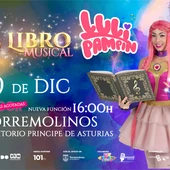 Luli Pampín llega a Torremolinos con su espectáculo “El Libro Musical” el 19 de diciembre Luli Pampín llega a Torremolinos con su espectáculo “El Libro Musical” el 19 de diciembre