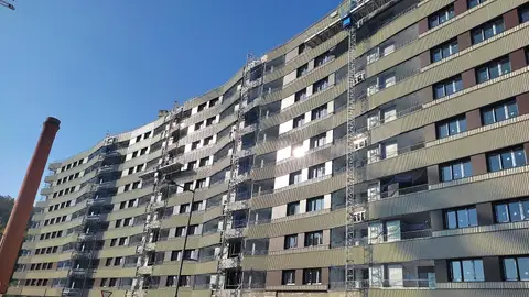 Bloques de piso en construcción Bloques de piso en construcción