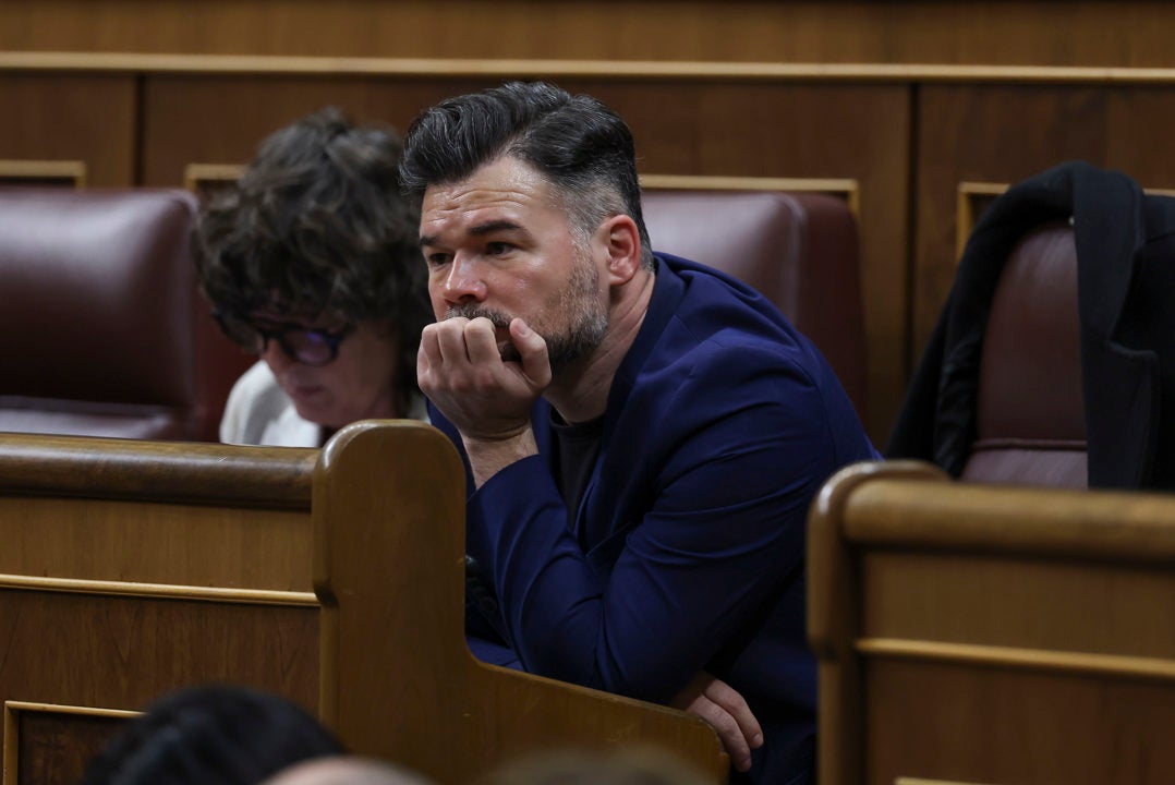 El portavoz de ERC en el Congreso, Gabriel Rufián El portavoz de ERC en el Congreso, Gabriel Rufián