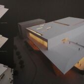 Diseño del futuro Palacio de Congresos de Elche.