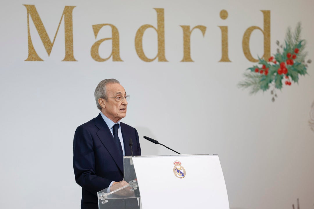 Florentino Pérez: "La situación gravísima del caso Negreira merece justicia" Florentino Pérez: "La situación gravísima del caso Negreira merece justicia"