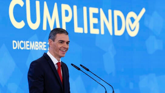 El presidente del Gobierno, Pedro S&aacute;nchez