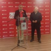 El rector de la UMH y el presidente del Consejo Social de la institución académica.