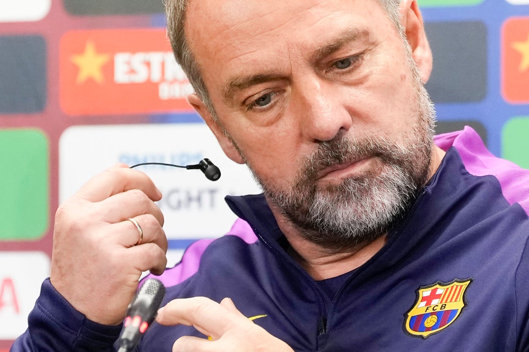 Flick confirma que Joan García no jugará la Copa Flick confirma que Joan García no jugará la Copa