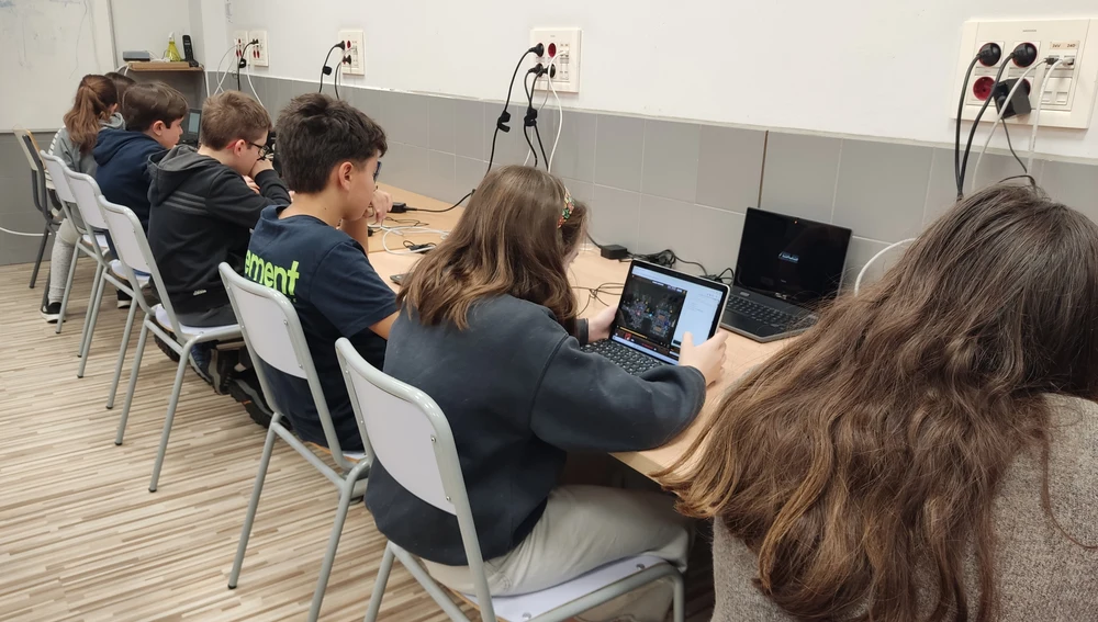 'La hora del código' en el CP Jovellanos 'La hora del código' en el CP Jovellanos