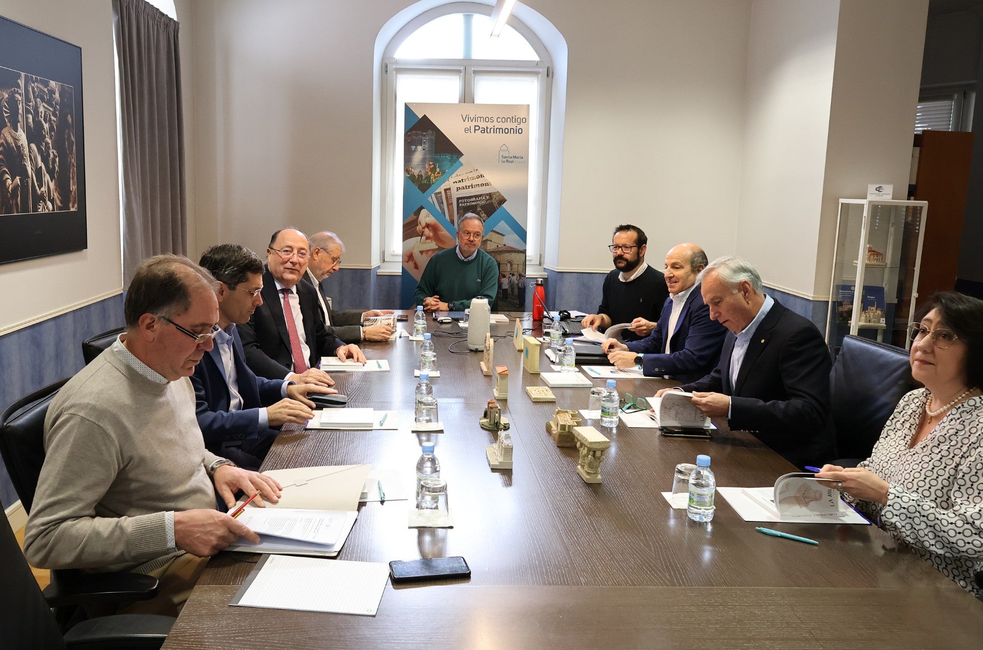 El patronato de la Fundación Santa María la Real aprueba el plan de actuación para 2026 El patronato de la Fundación Santa María la Real aprueba el plan de actuación para 2026