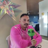 Alfonso Herrero, del Málaga, atiende a Onda Deportiva