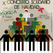 El Conservatorio Profesional de Música de Alcalá de Henares ofrece esta tarde su X concierto Solidario de Navidad a beneficio de Cáritas El Conservatorio Profesional de Música de Alcalá de Henares ofrece esta tarde su X concierto Solidario de Navidad a beneficio de Cáritas