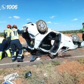 Un accidente de tráfico en la provincia de Ciudad Real