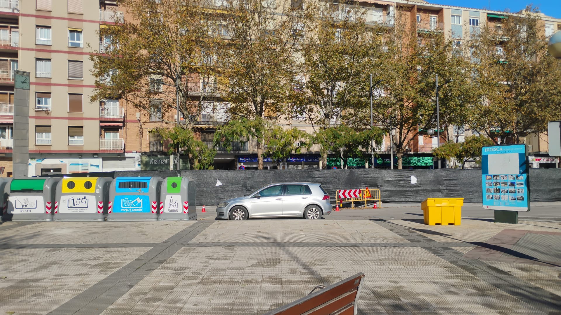 Los vecinos del número 1 de Santa Clara en Huesca vuelven a sus casas Los vecinos del número 1 de Santa Clara en Huesca vuelven a sus casas