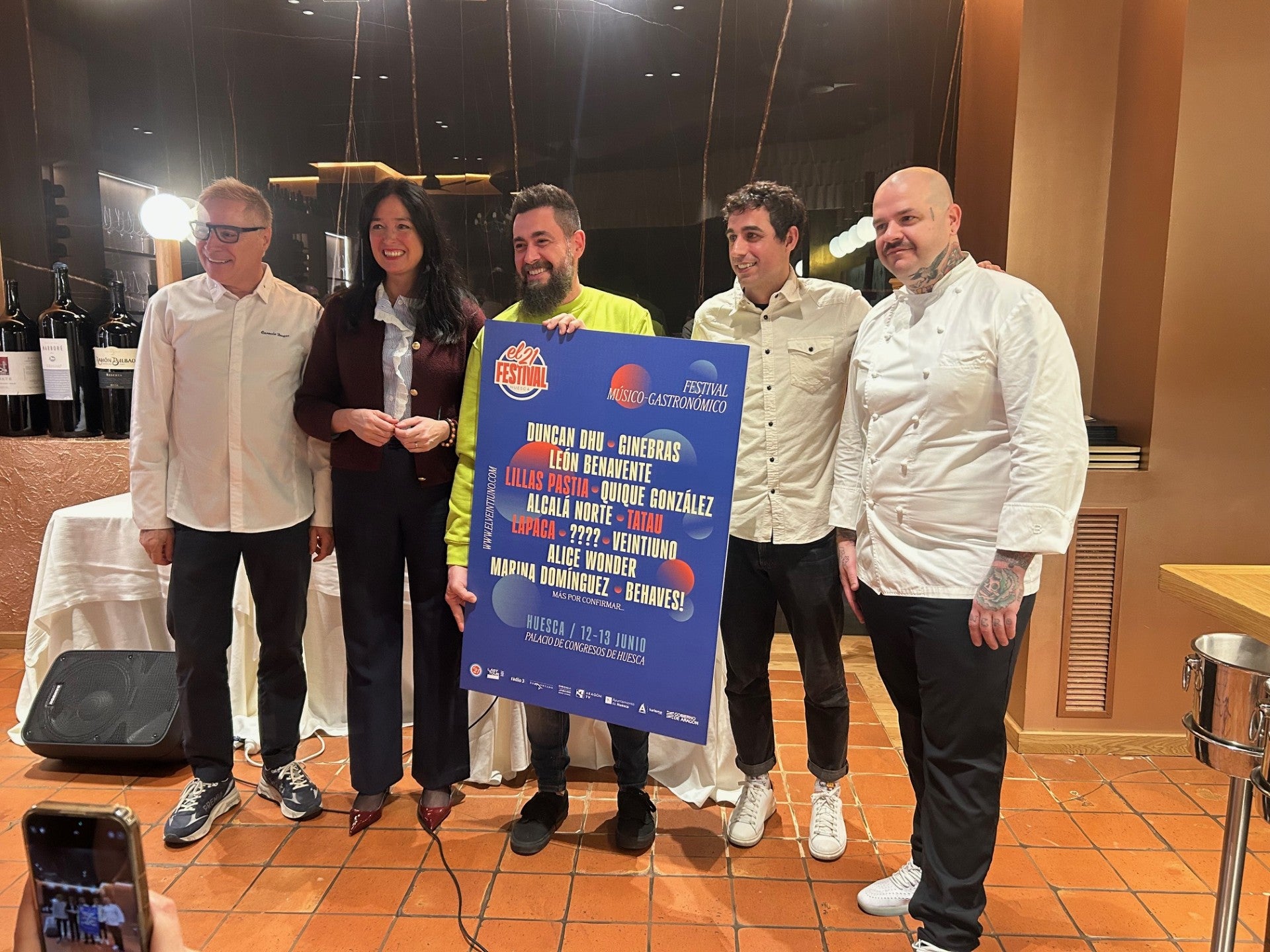 Música y gastronomía cerrarán el 15 aniversario de El Veintiuno en Huesca Música y gastronomía cerrarán el 15 aniversario de El Veintiuno en Huesca