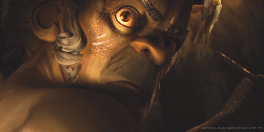 Fotograma del corto "El Fantasma de la Quinta" Fotograma del corto "El Fantasma de la Quinta"