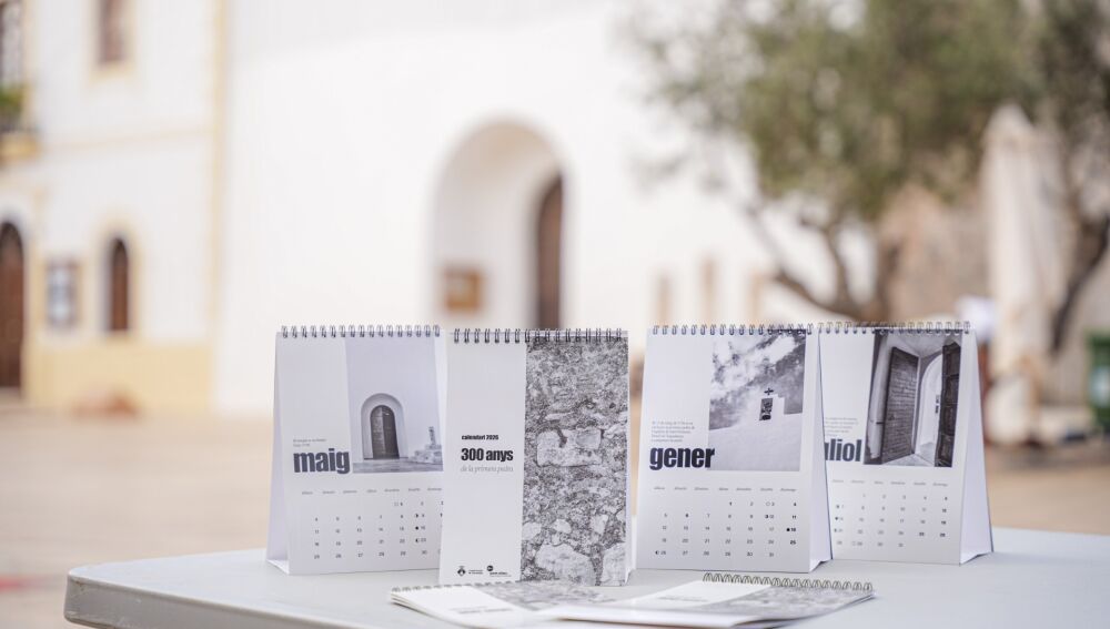 Los calendarios del Consell se dedican este año a la Iglesia de Sant Francesc