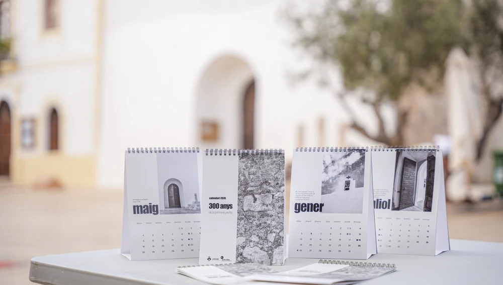Los calendarios del Consell se dedican este año a la Iglesia de Sant Francesc Los calendarios del Consell se dedican este año a la Iglesia de Sant Francesc