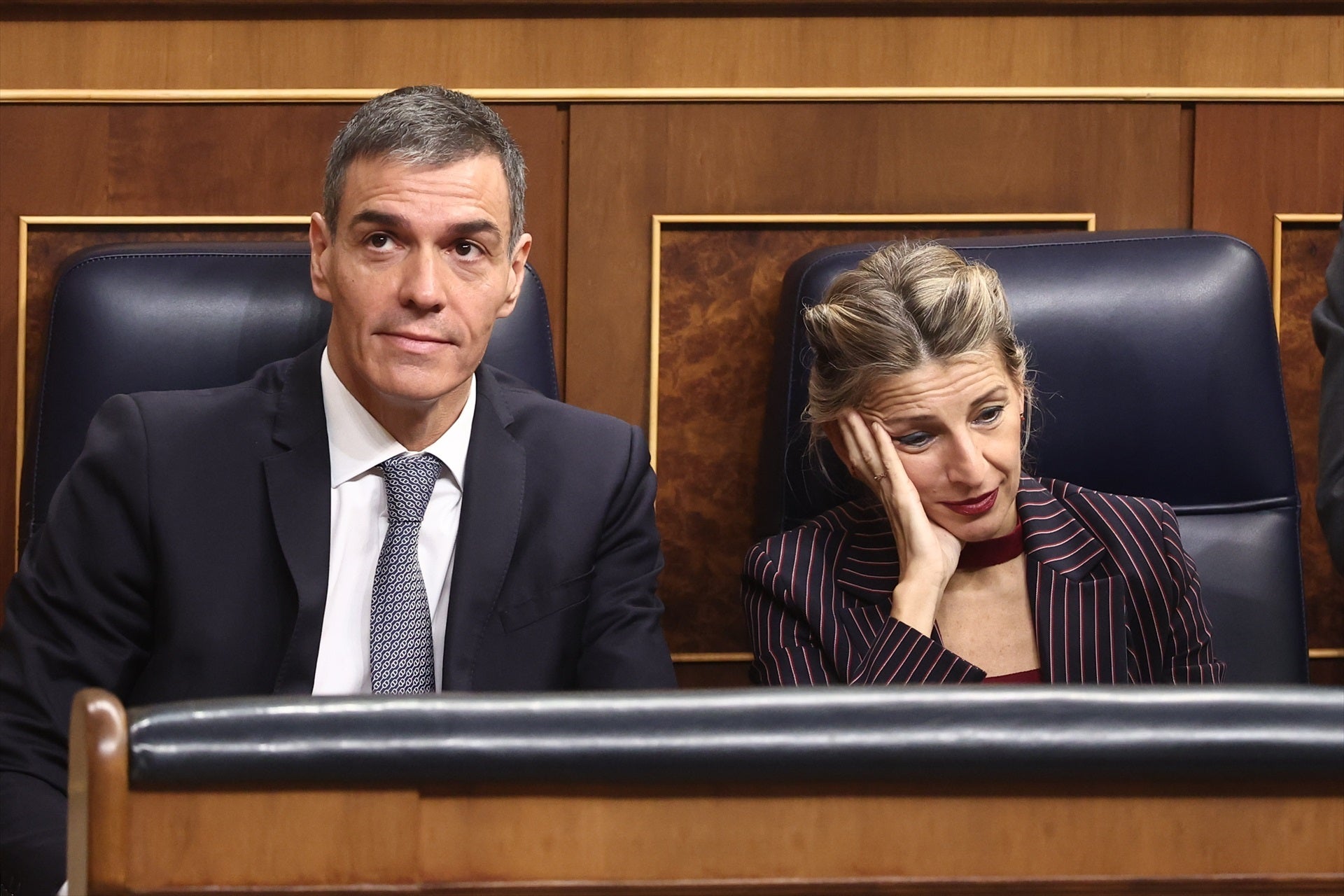 Pedro Sánchez y Yolanda Díaz en el Congreso de los Diputados Pedro Sánchez y Yolanda Díaz en el Congreso de los Diputados