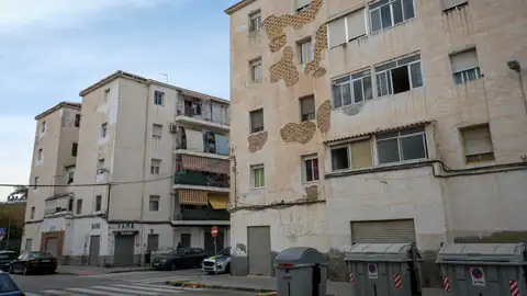 Vista general del barrio de San Antón en Elche. Vista general del barrio de San Antón en Elche.