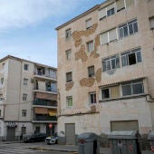 Vista general del barrio de San Antón en Elche.
