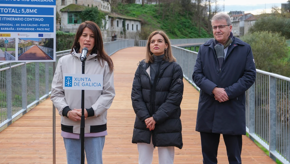 Conclúe o eixo de mobilidade peonil e ciclista que conecta a cidade de Ourense de norte a sur Conclúe o eixo de mobilidade peonil e ciclista que conecta a cidade de Ourense de norte a sur