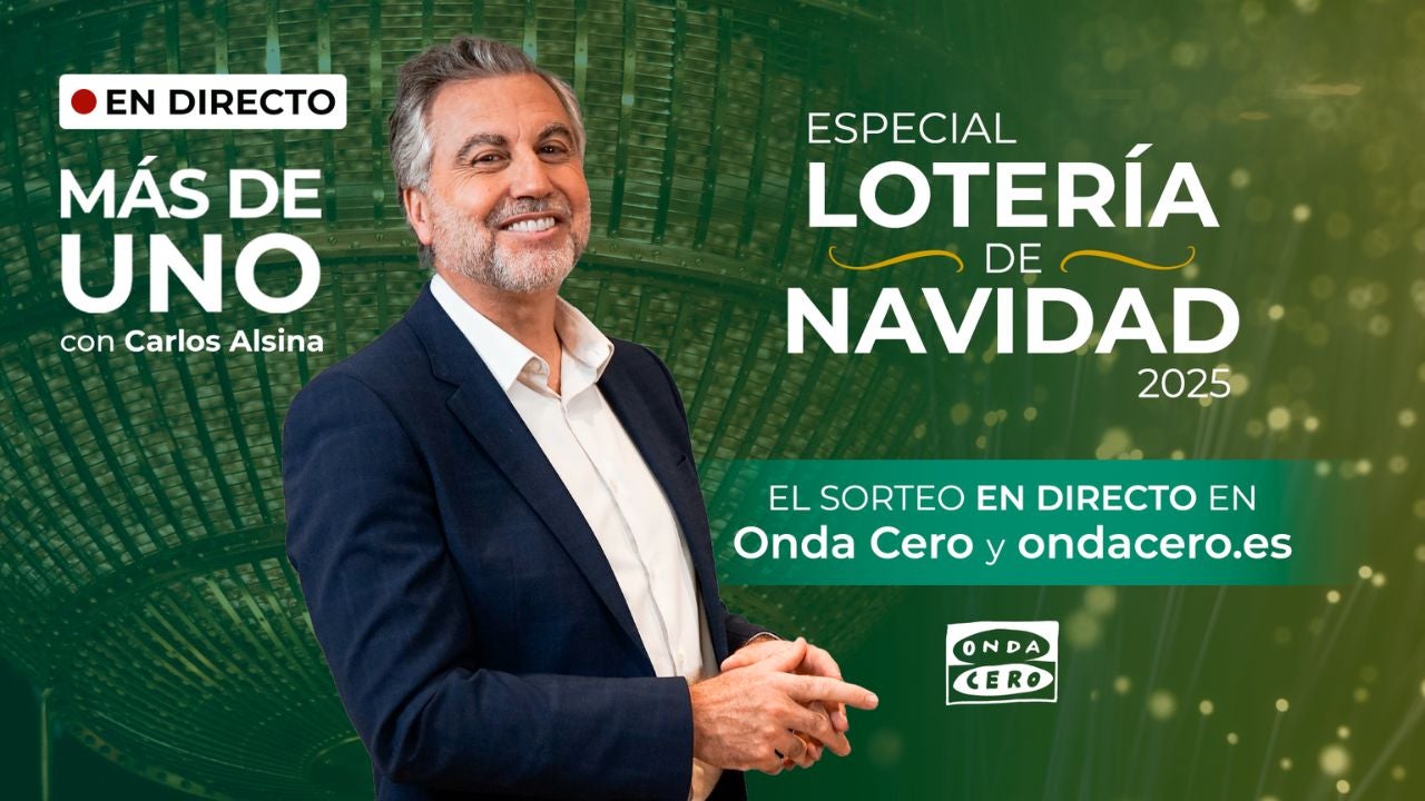 Lotería de Navidad 2025, en directo: el Gordo, Segundo Premio, pedreas... Lotería de Navidad 2025, en directo: el Gordo, Segundo Premio, pedreas...