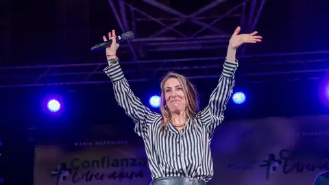 María Guardiola en el cierre de campaña de las elecciones de Extremadura María Guardiola en el cierre de campaña de las elecciones de Extremadura