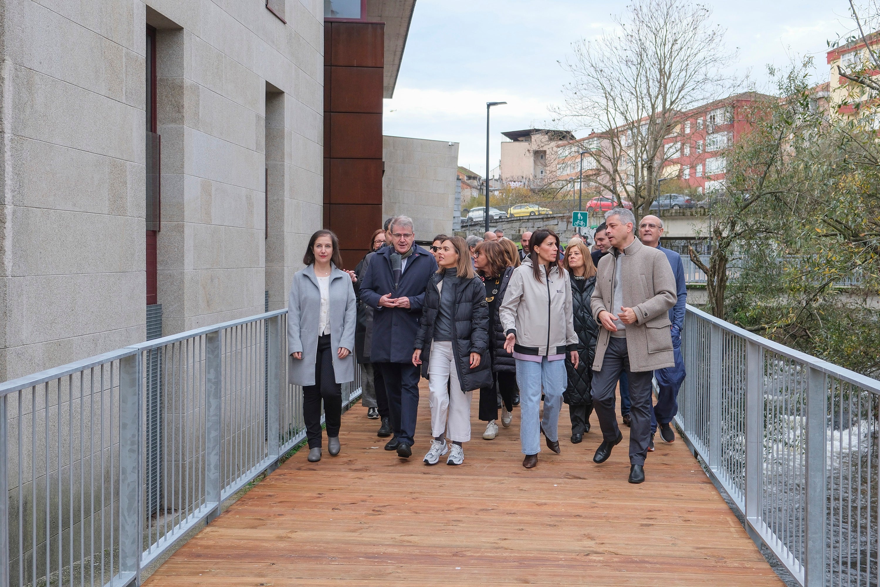 Conclúe o eixo de mobilidade peonil e ciclista que conecta a cidade de Ourense de norte a sur Conclúe o eixo de mobilidade peonil e ciclista que conecta a cidade de Ourense de norte a sur