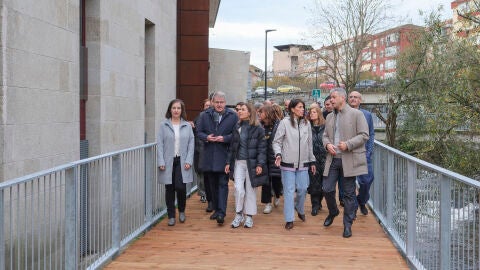 Concl&uacute;e o eixo de mobilidade peonil e ciclista que conecta a cidade de Ourense de norte a sur