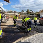Obras en marcha en Finestrat, l’Alfàs del Pi y Villajoyosa para mejorar calles y movilidad