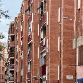 Un bloc de pisos del barri de Cerdanyola, a Mataró