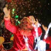 Imagen de archivo de Papá Noel en un desfile en Elche.