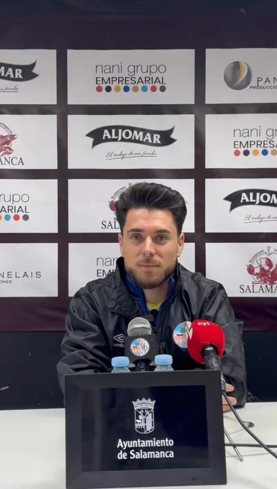 Jorge García, entrenador de la plantilla salmantina Jorge García, entrenador de la plantilla salmantina