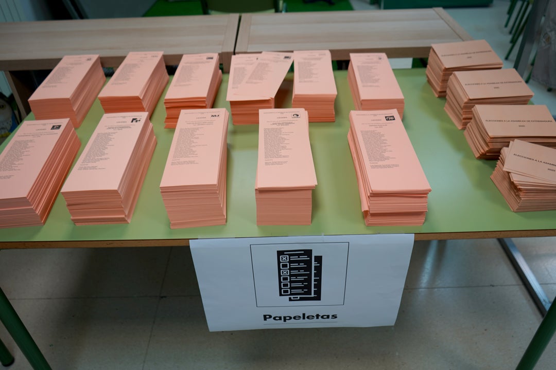 Todos los datos de participación en las elecciones de Extremadura 2025 Todos los datos de participación en las elecciones de Extremadura 2025