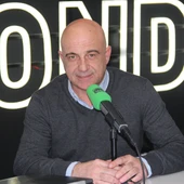 Jano Mori en los estudios de Onda Cero Jano Mori en los estudios de Onda Cero