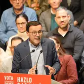 Miguel Ángel Gallardo durante la campaña Miguel Ángel Gallardo durante la campaña