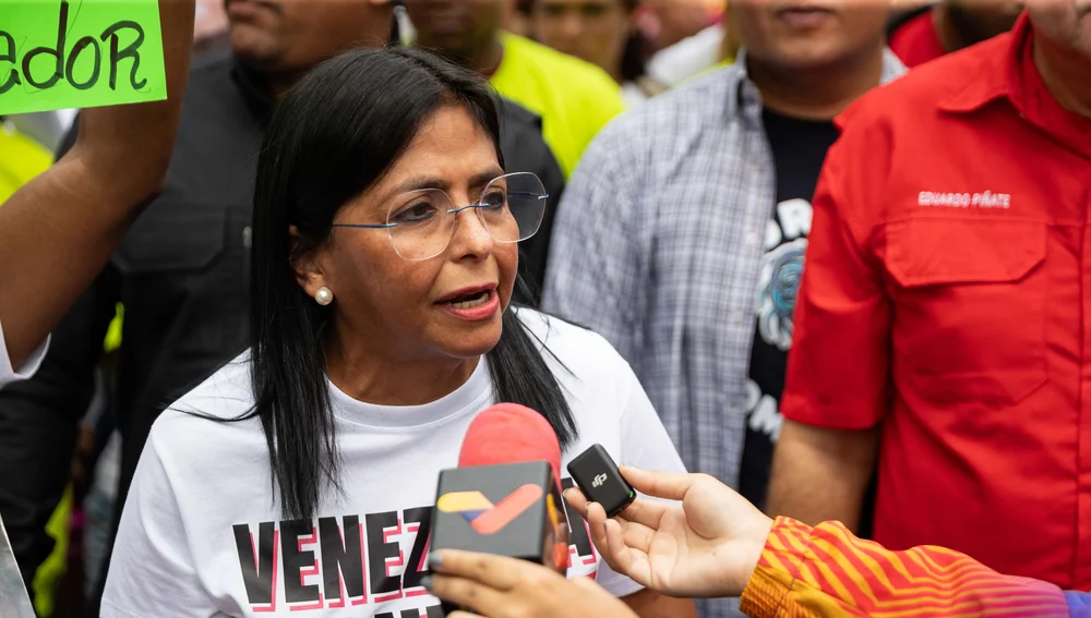 Foto de archivo de la vicepresidenta ejecutiva y ministra de Hidrocarburos, Delcy Rodríguez Foto de archivo de la vicepresidenta ejecutiva y ministra de Hidrocarburos, Delcy Rodríguez