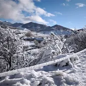 Temporal de nieve en Puebla de Lillo, León (España). Temporal de nieve en Puebla de Lillo, León (España).