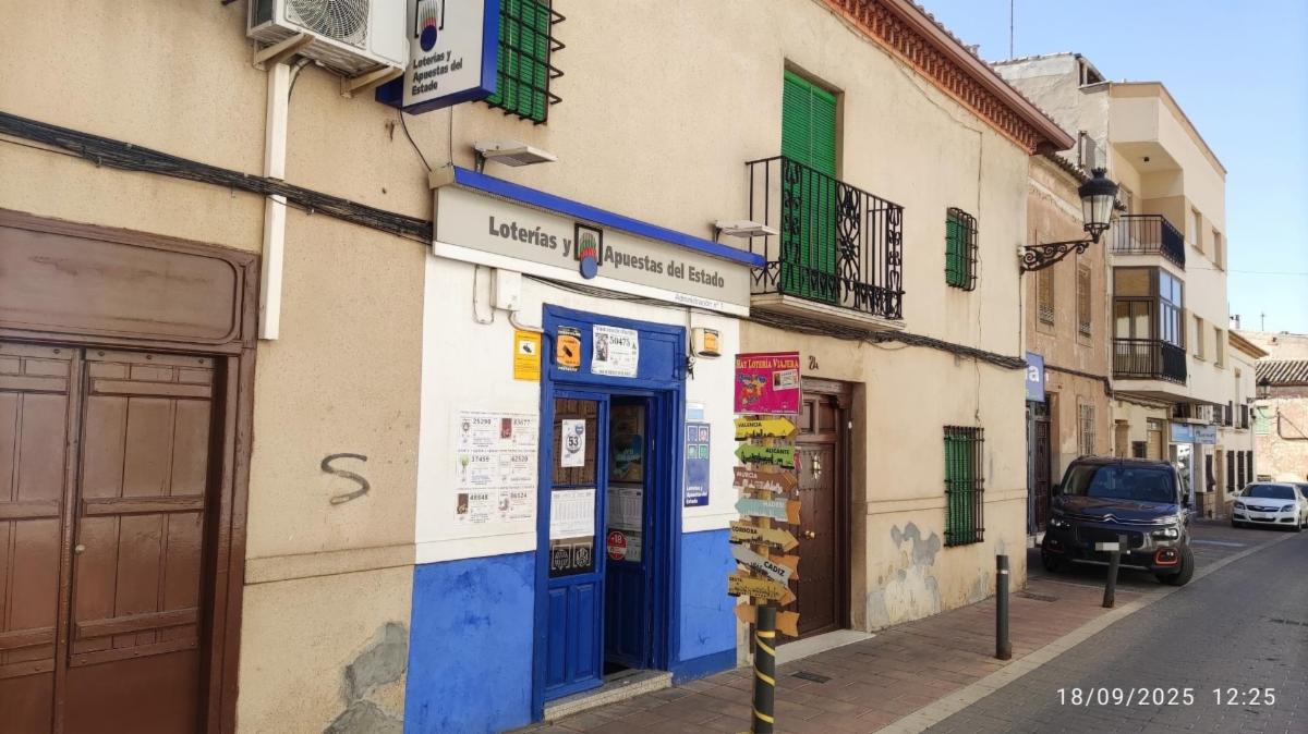Un quinto premio de la Lotería de Navidad en Campo de Criptana Un quinto premio de la Lotería de Navidad en Campo de Criptana